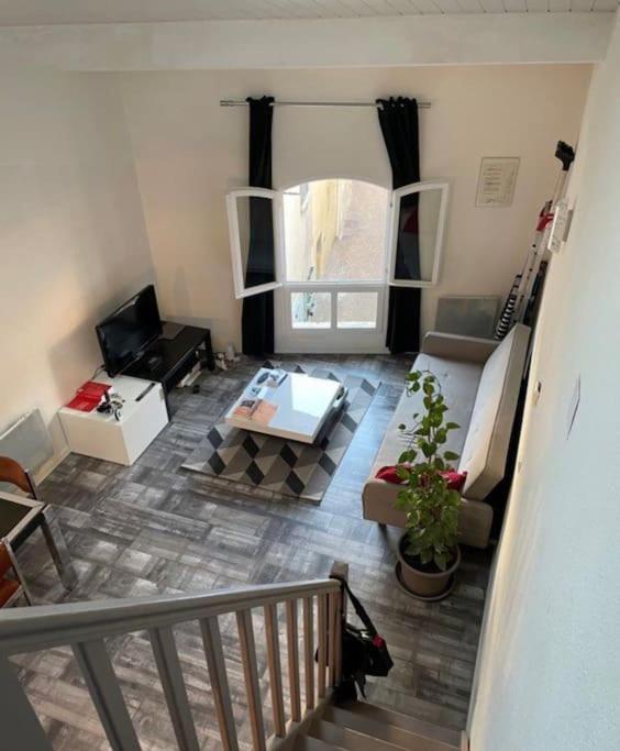 Joli Duplex En Centre Ville De 40M2 Climatise Istres Exterior foto